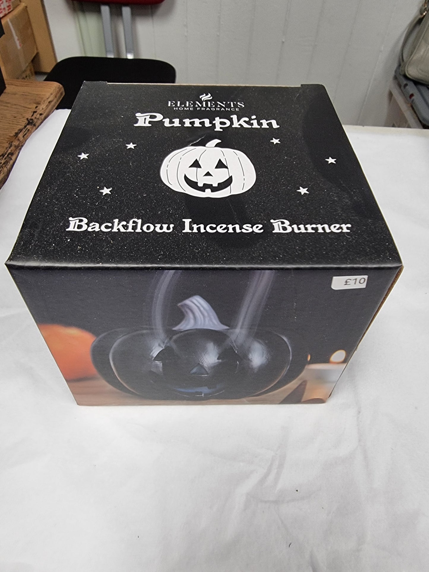 Pumpkin backflow insense burner