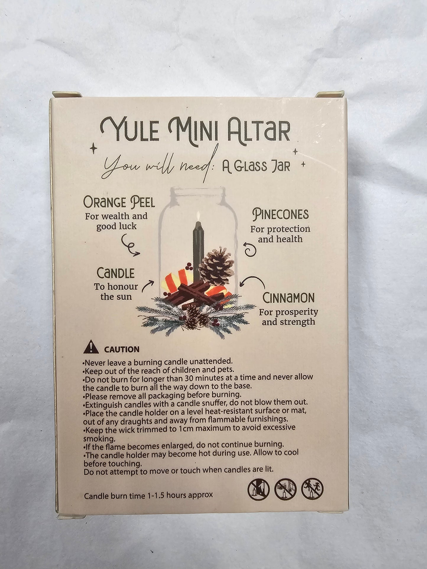 Winter Ritual spell candles
