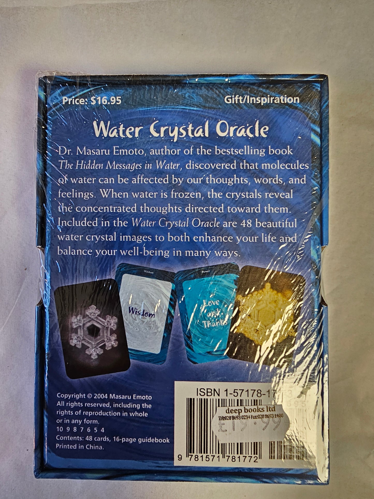 Water Crystal Oracle Cards