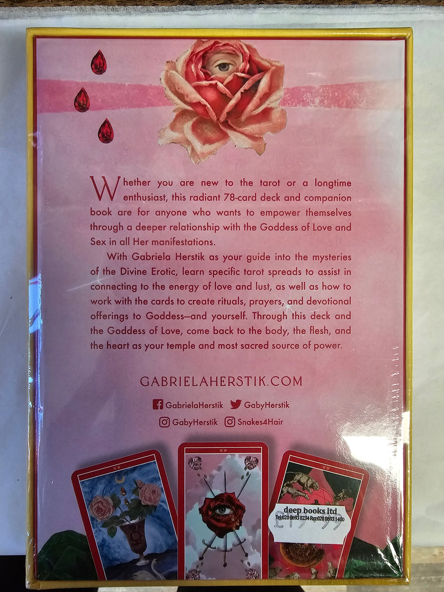 Goddess of Love Tarot Cards