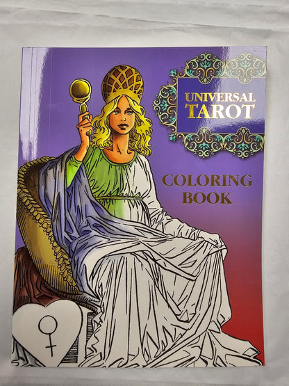 Universal Tarot colouring book