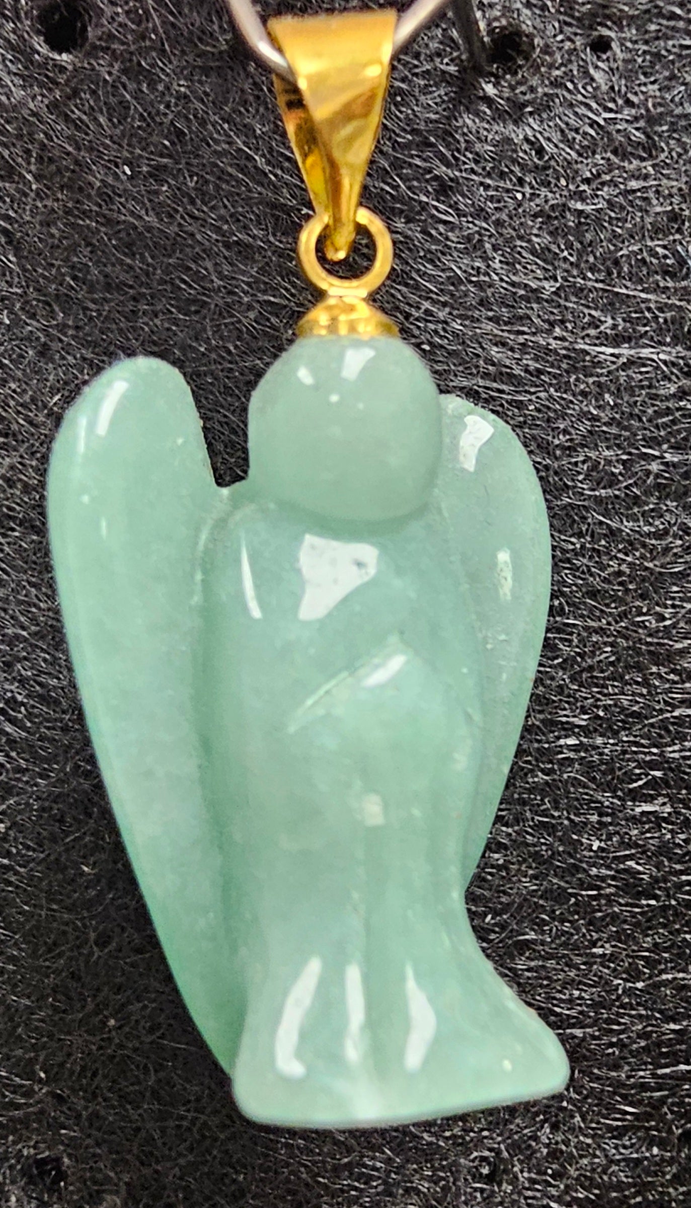 Green Aventurine Angel pendant
