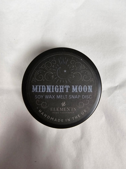 Soy Wax Melt Snap Disc (Midnight Moon)