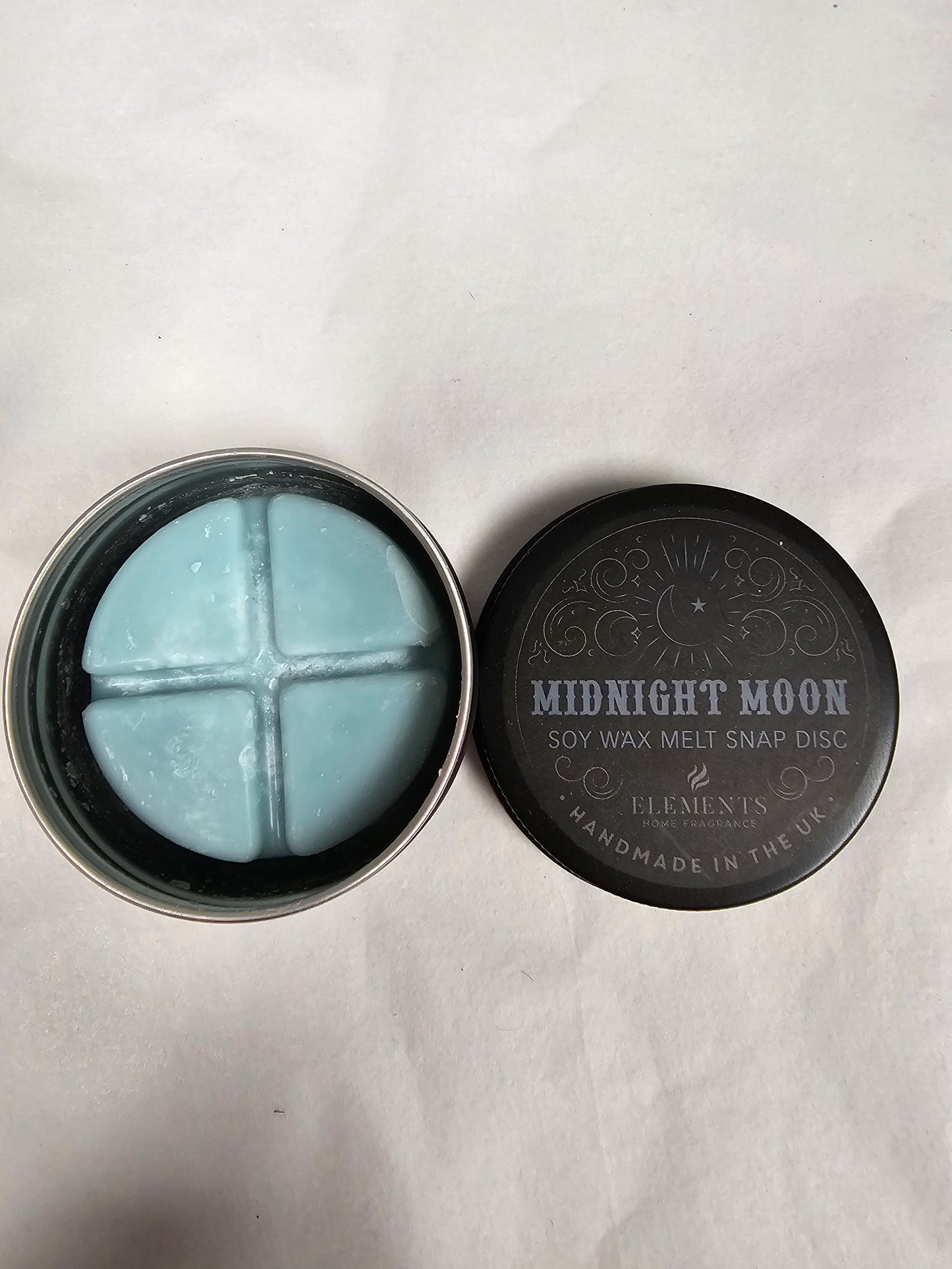 Soy Wax Melt Snap Disc (Midnight Moon)