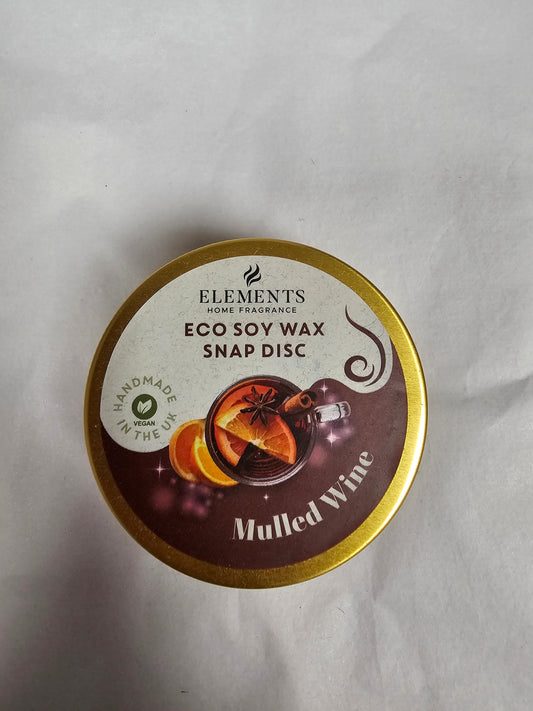 Eco Soy Wax Melt Snap Disc (Mulled Wine)