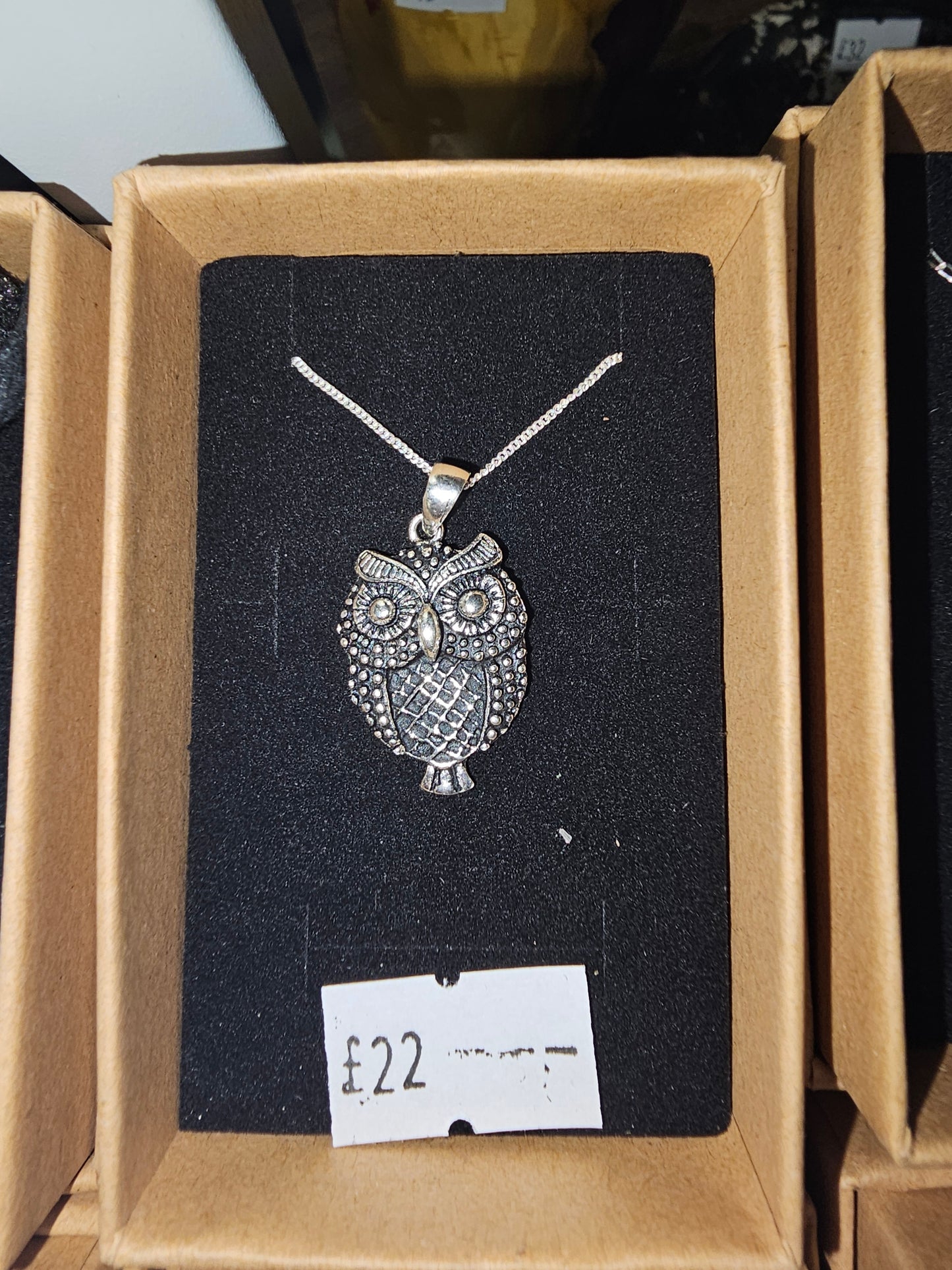 Sterling Silver Owl.