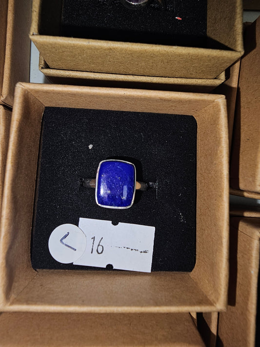 Lapis Lazuli ring size L