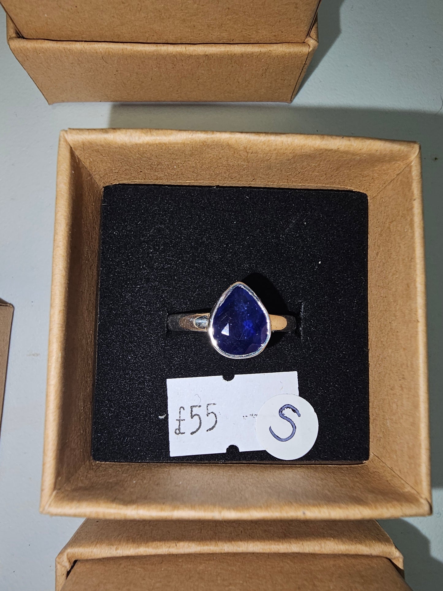 Sapphire ring size S