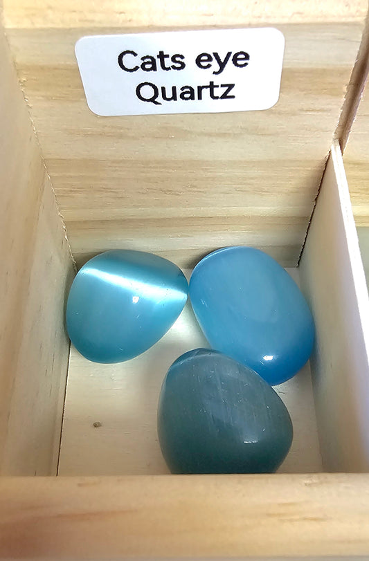 Cats Eye Quartz (Blue)