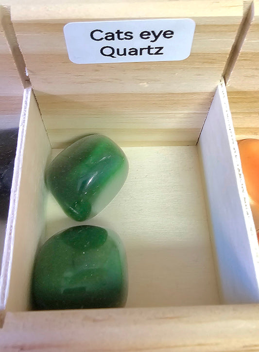 Cats Eye Quartz (Green)
