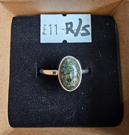 Preseli Bluestone Ring Size R/S