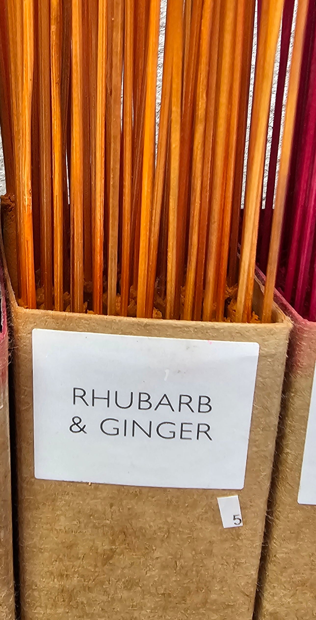 Rhubarb & Ginger insense