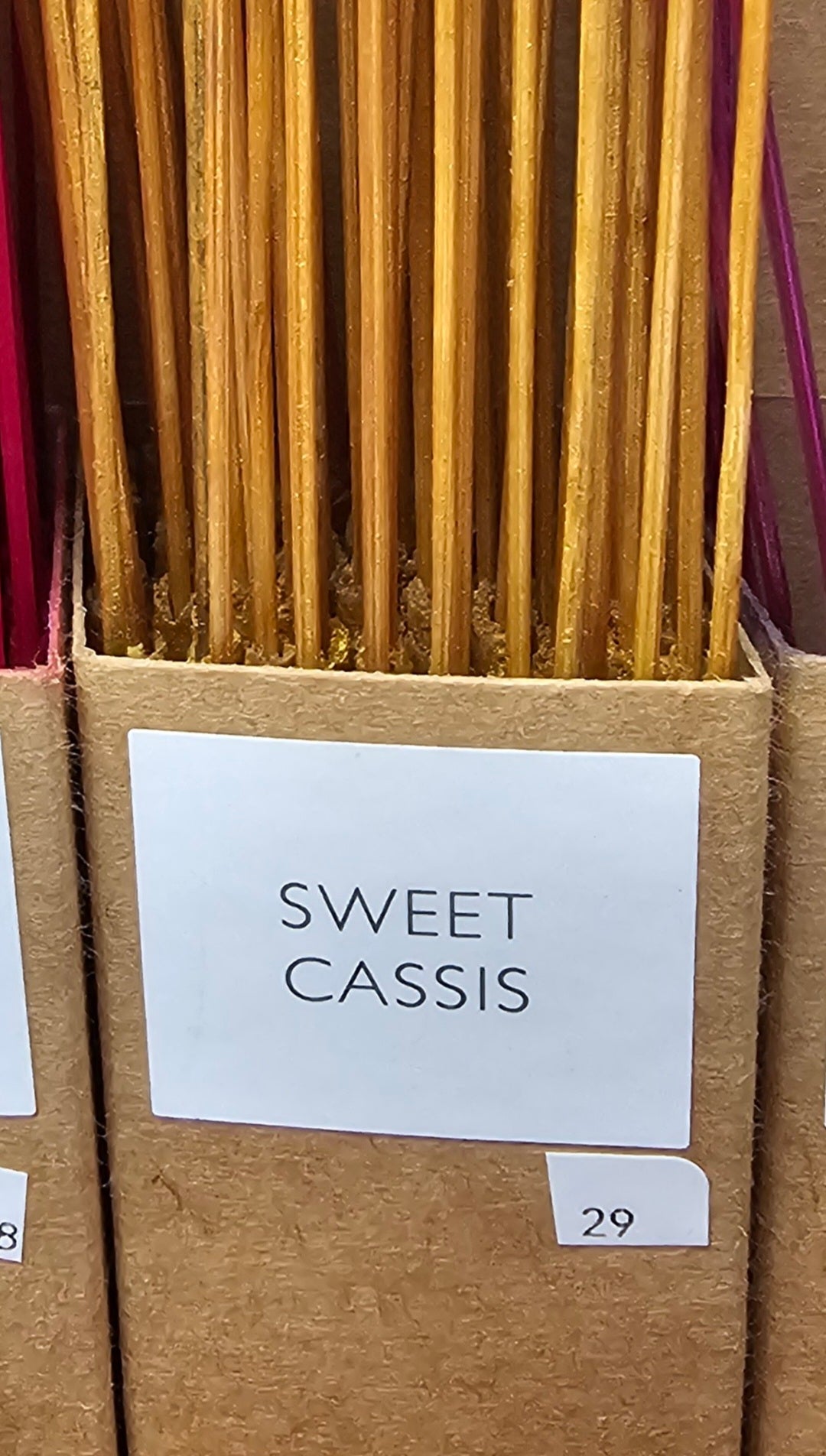 Sweet Cassis insense