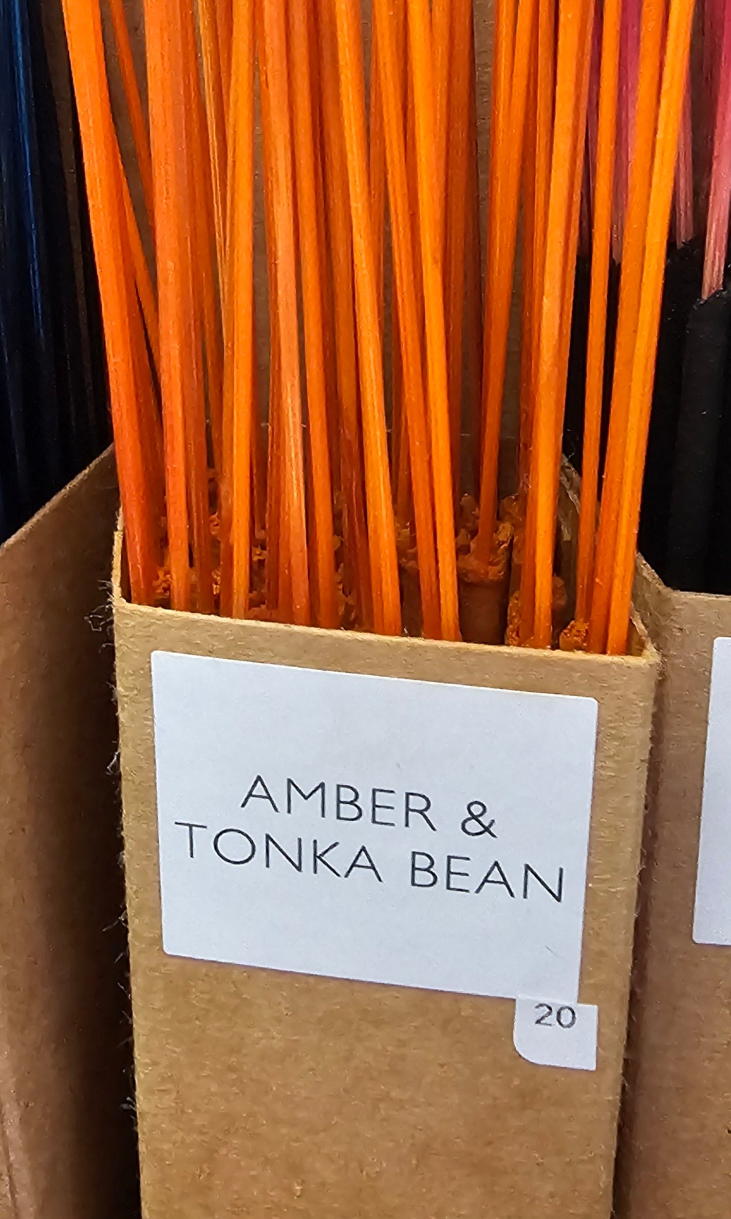 Amber & Tonka Bean Insense