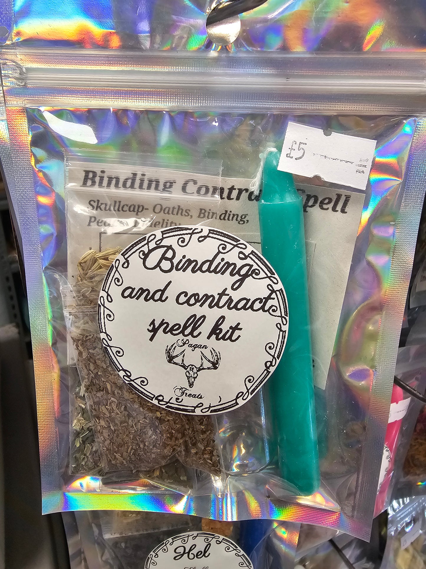 Binding Contract Spell Bottle Kit