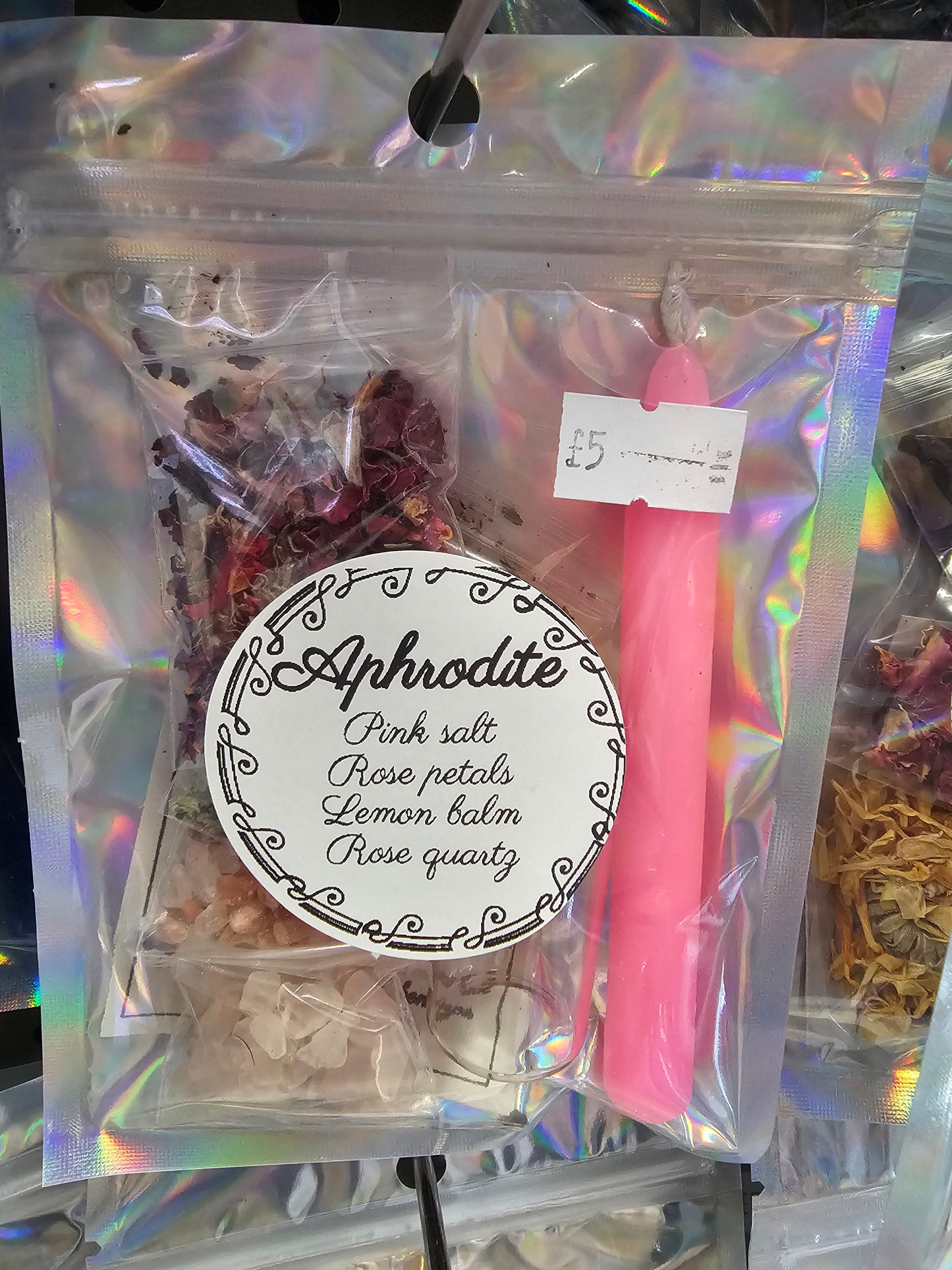 Goddess Spell Bottle Kit (Aphrodite)