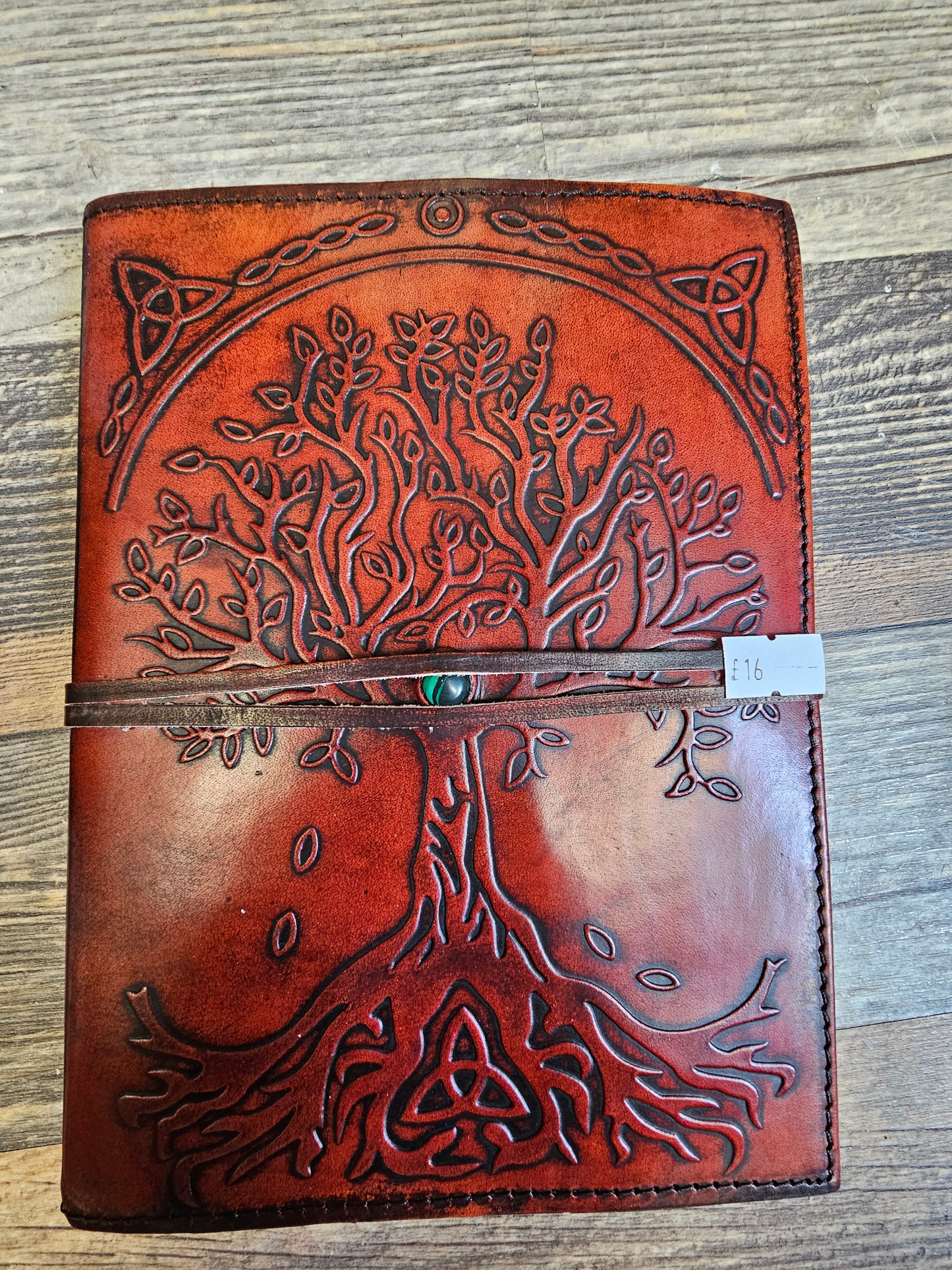 Leather tree of life Grimoire