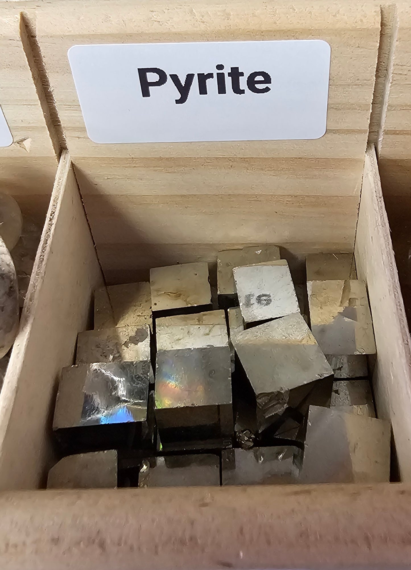 Pyrite Cube