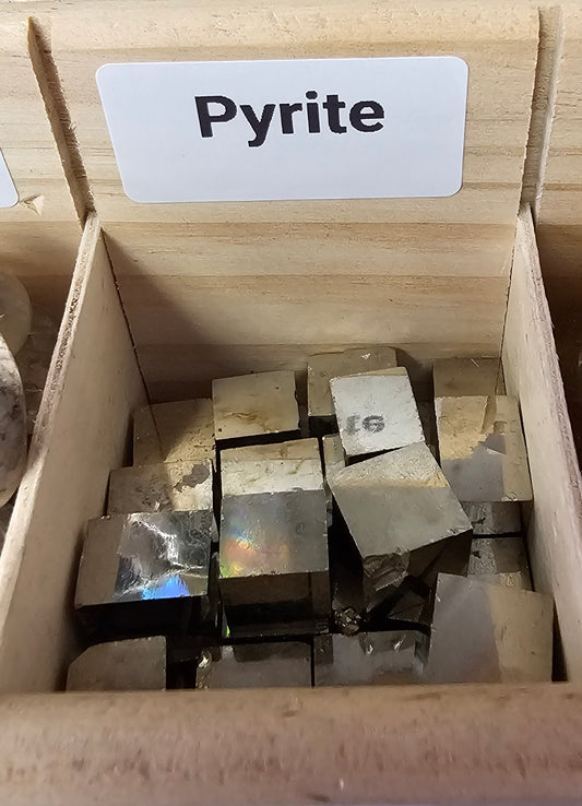 Pyrite Cube