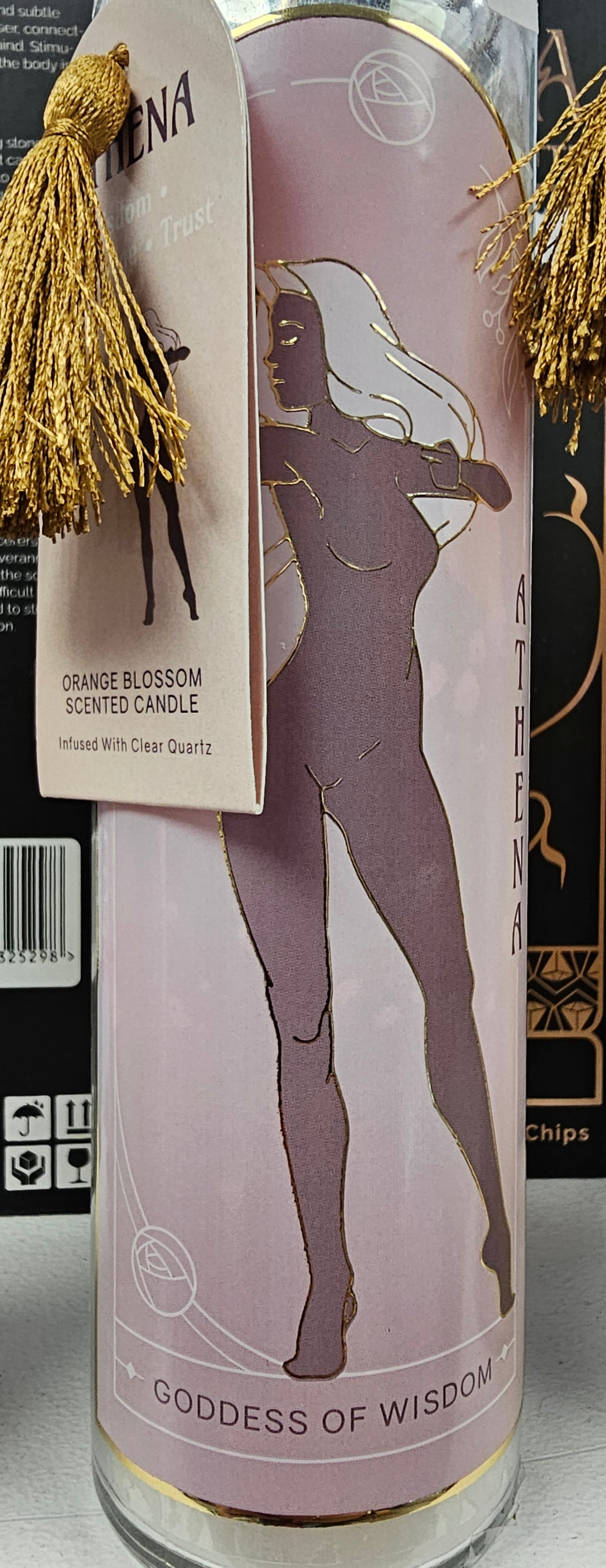 Athena Orange Blossom Scented Candle (Goddess of Wisdom)