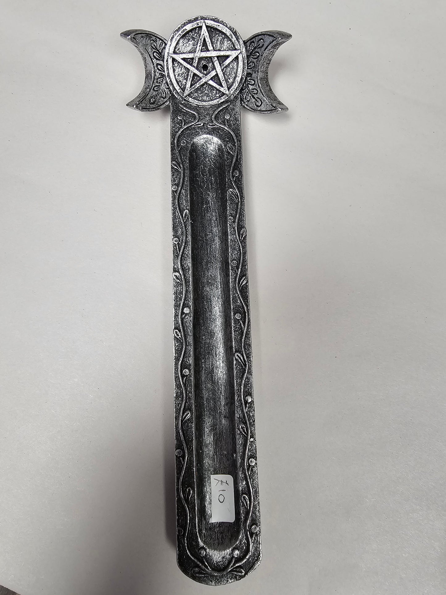 Triple Moon Ceramic Incense Stick Holder