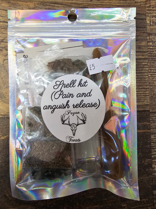 Pain and Anguish Release Spell Bottle Kit