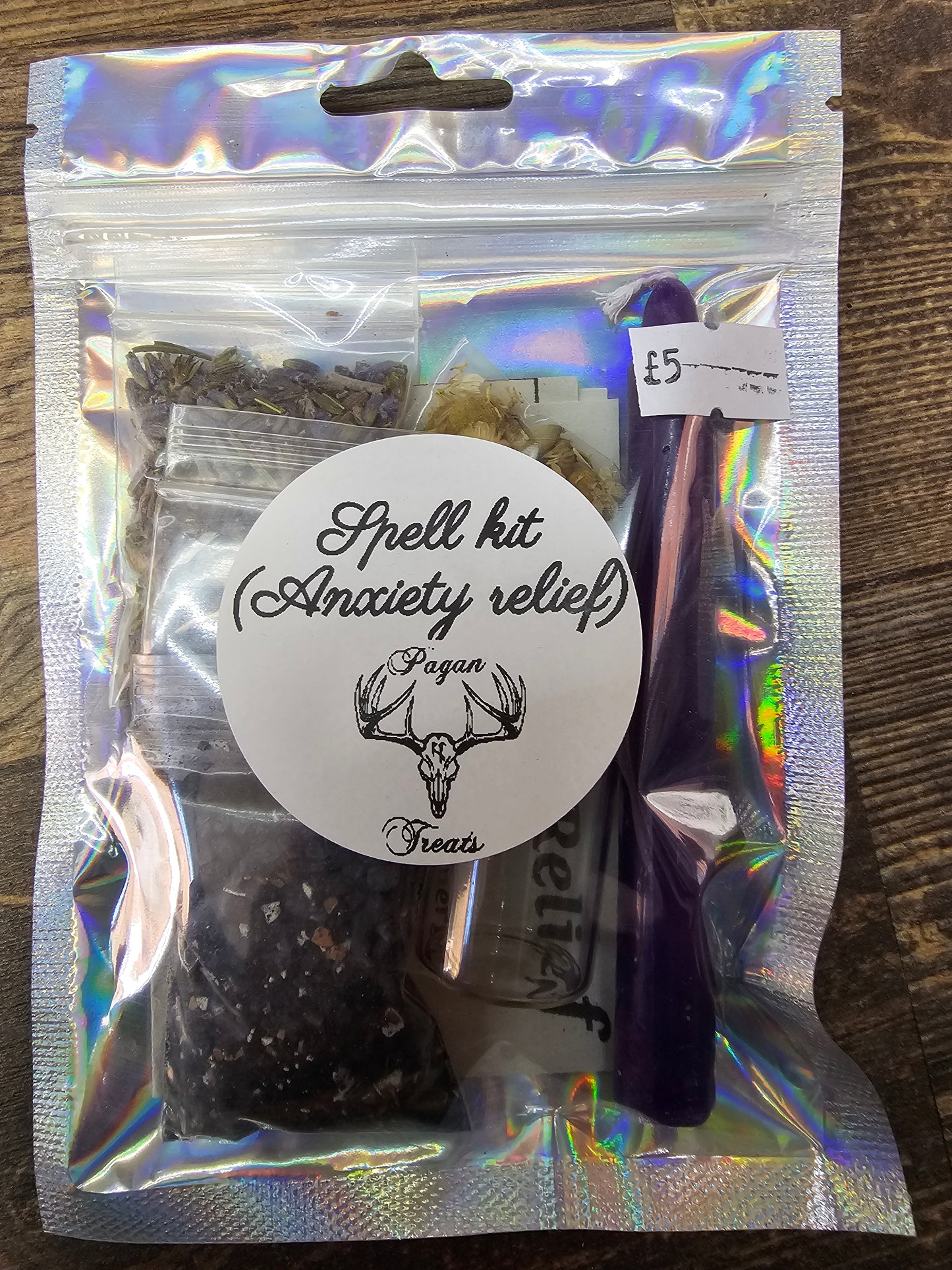Anxiety Relief Spell Bottle Kit