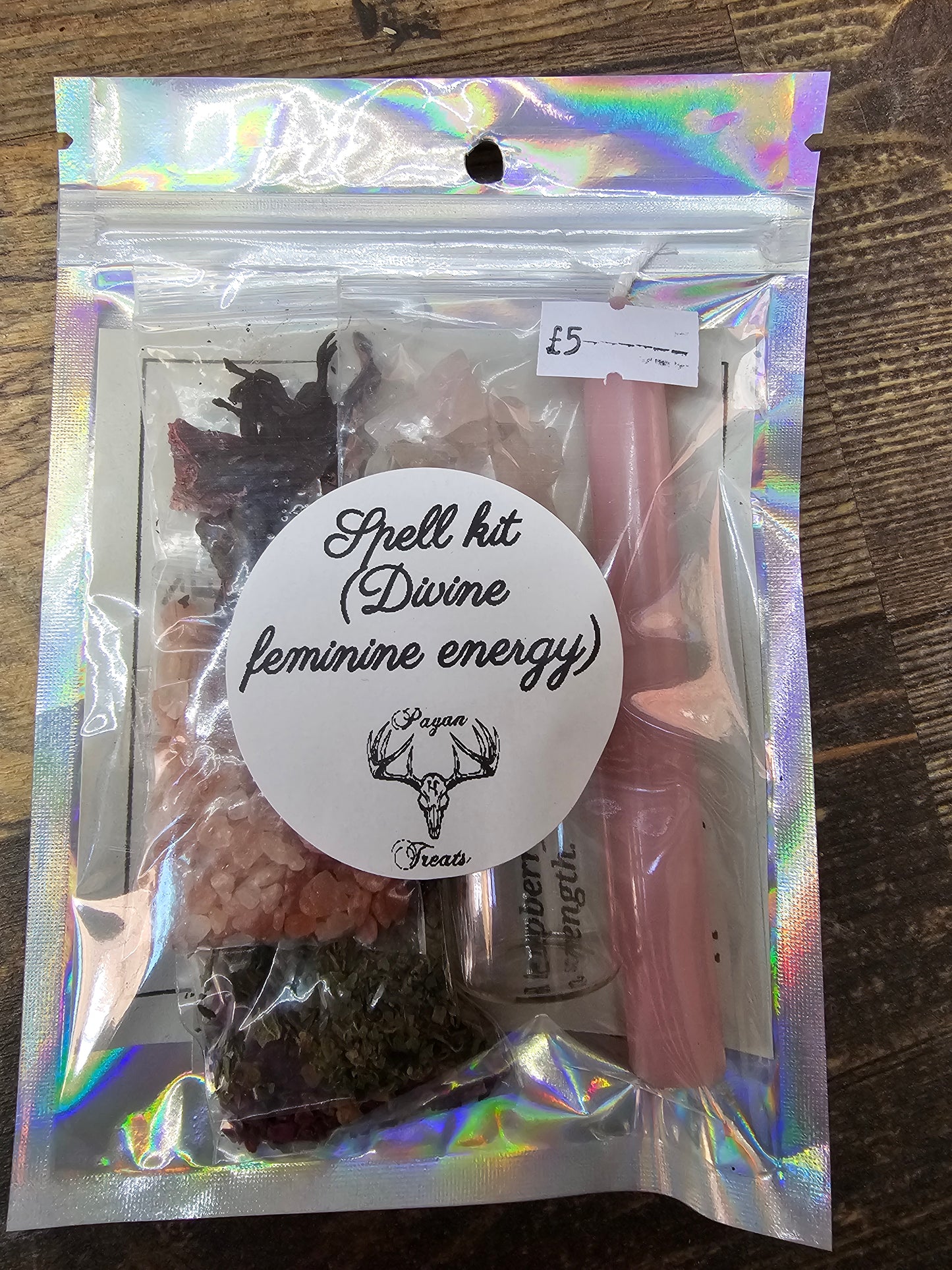 Divine Feminine Energy Spell Bottle Kit