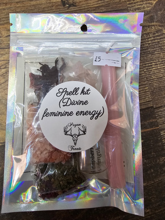 Divine Feminine Energy Spell Bottle Kit