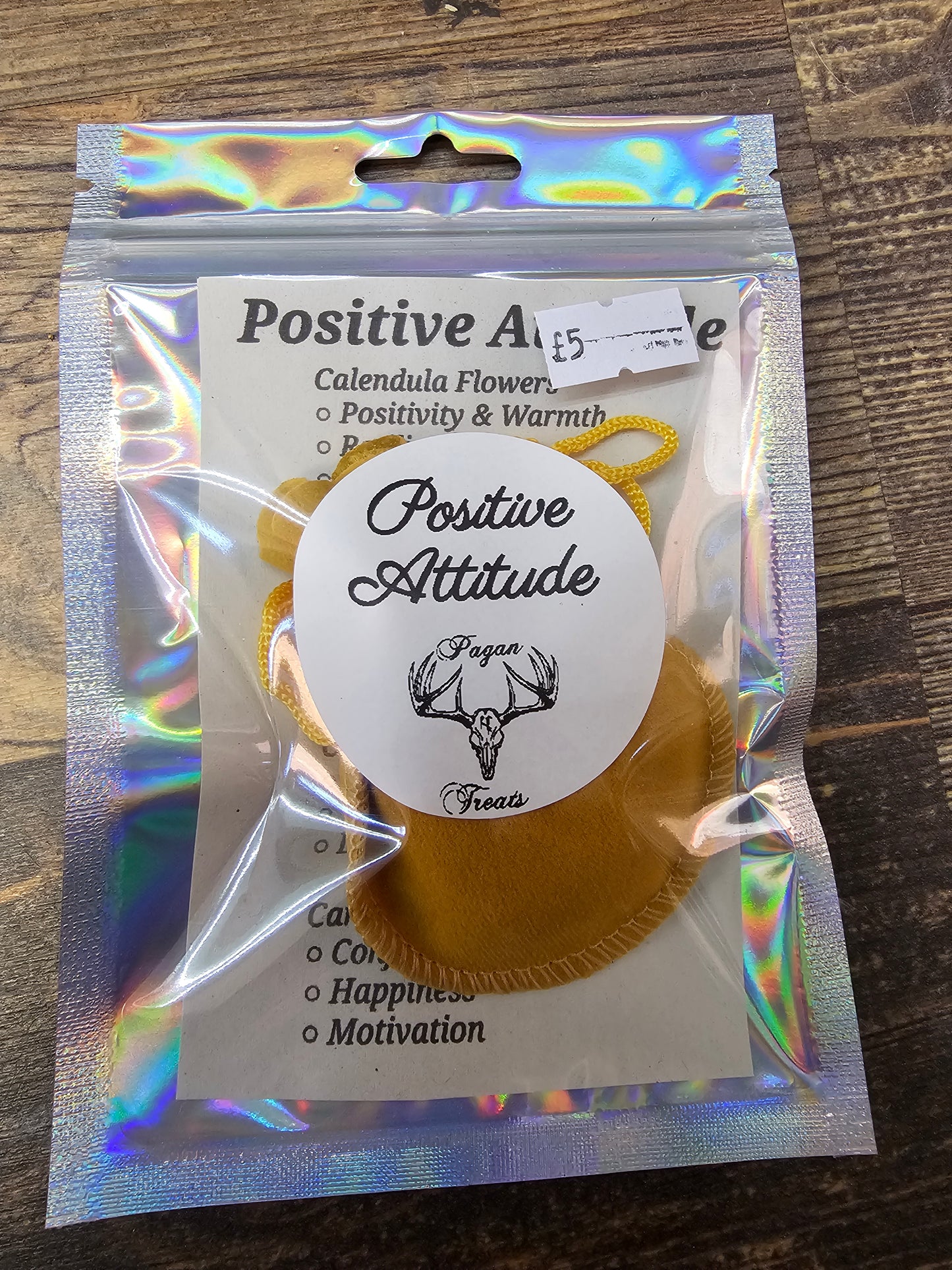 Positive Attitude Spell Bag