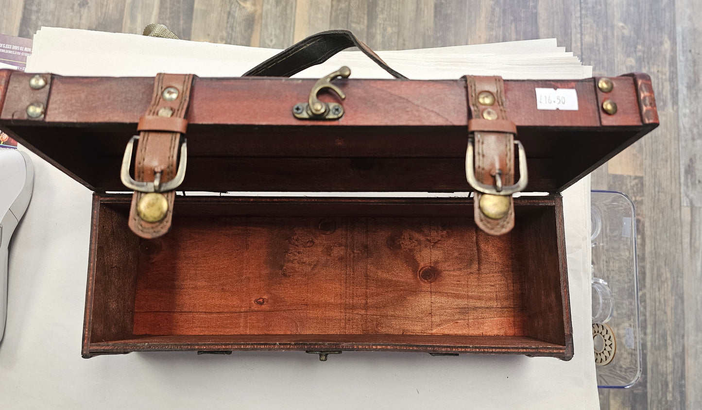 Long Wooden Chest