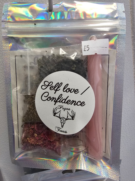 Self Love/Confidence Spell Bottle Kit