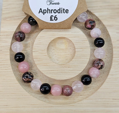 Mixed Bead Bracelets. (General, Gods/Goddesses, Star Signs, Pagan Wheel of the Year)
