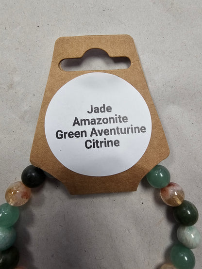 Wealth/Money Attracting 8mm bead bracelet