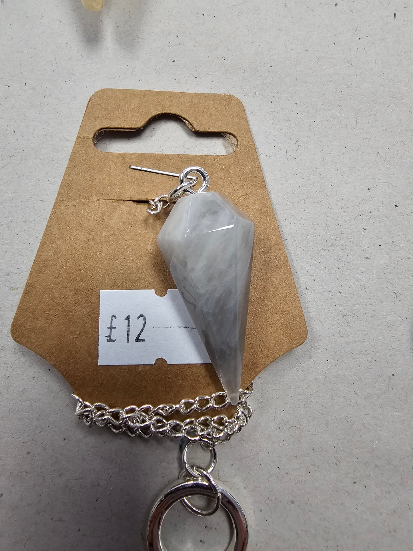 Luna Rose Quartz Pendulum