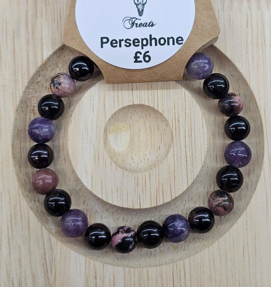 Persephone 8mm bead bracelet
