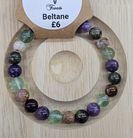 Beltane 8mm bead bracelet
