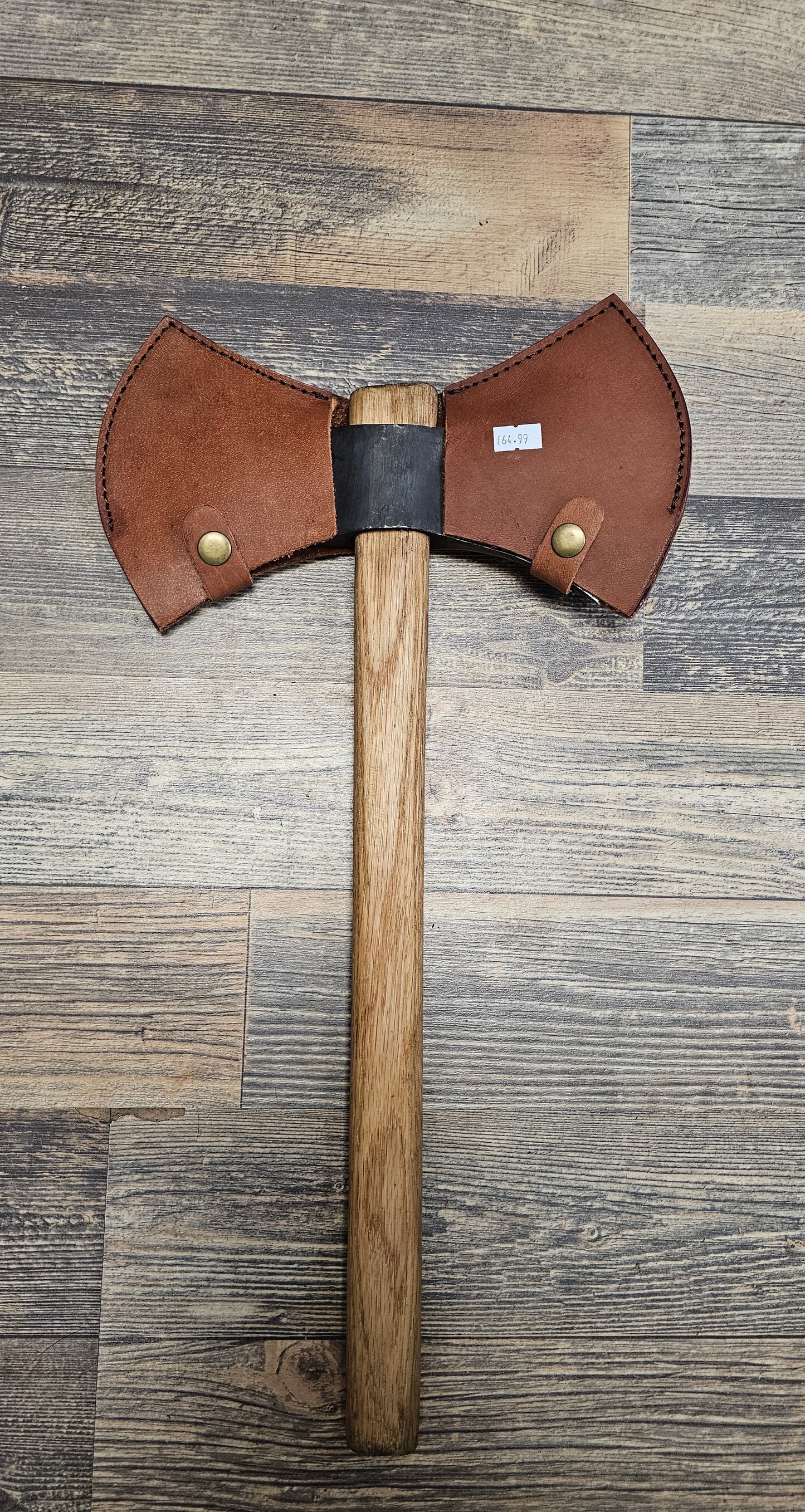 Double bit throwing axe by Raven Forge