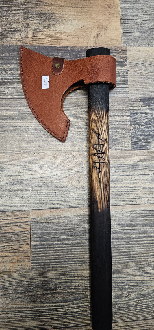 Hawk Rune throwing axe by Raven Forge