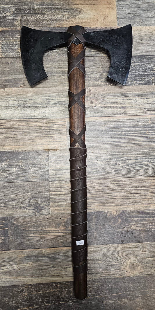 Barbarian Double bit axe by Raven Forge