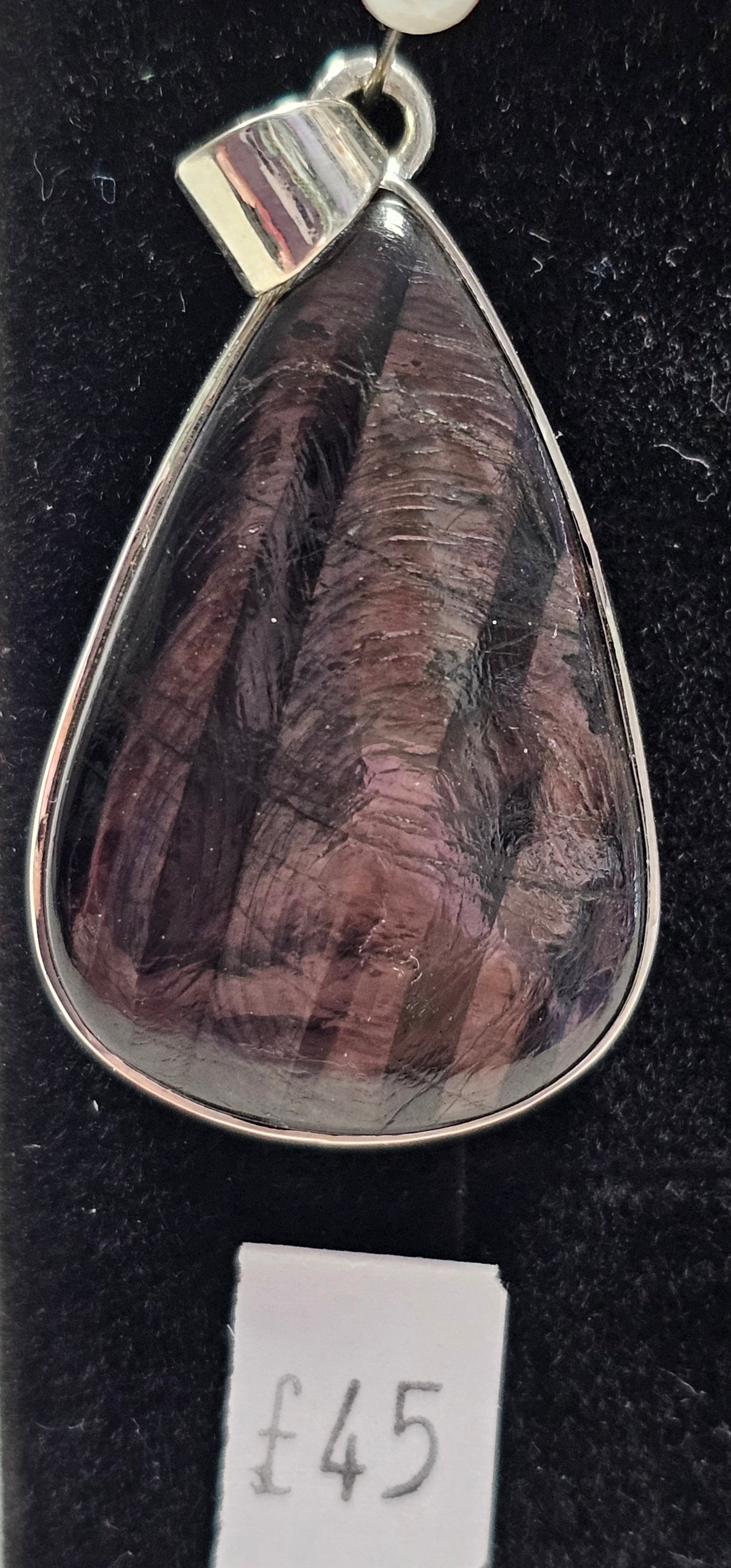 Hypersthene 925 Silver Pendent