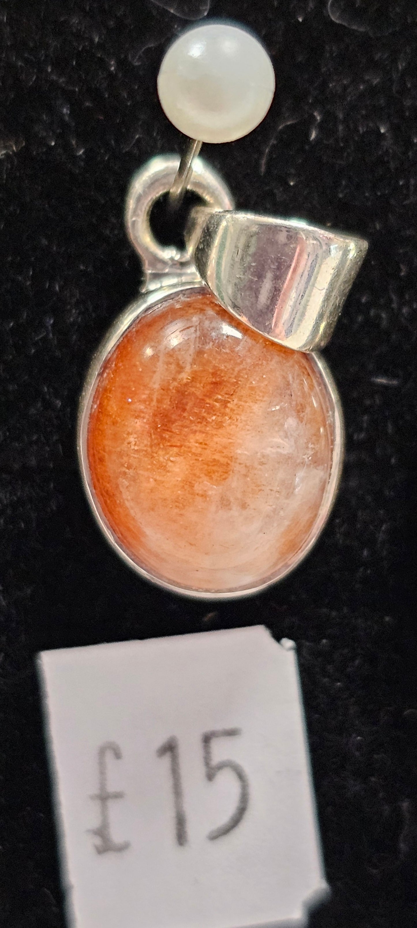 Sunstone 925 Silver Pendent