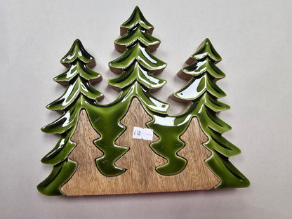 Wooden Trees Decoration