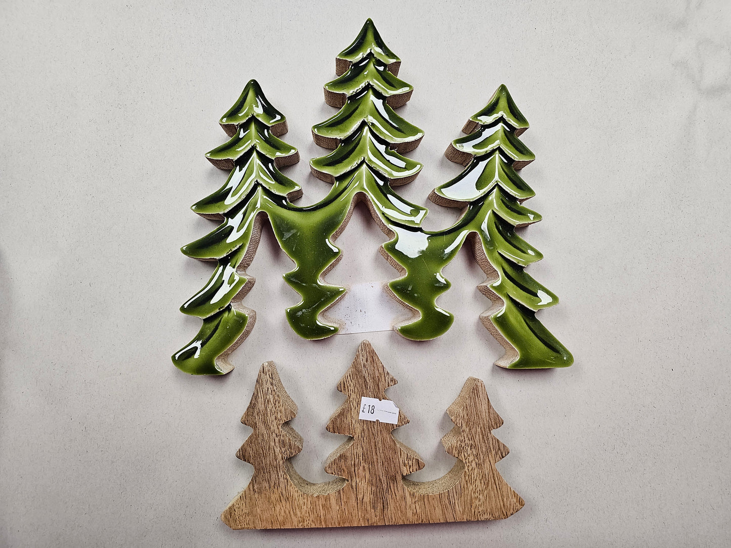 Wooden Trees Decoration