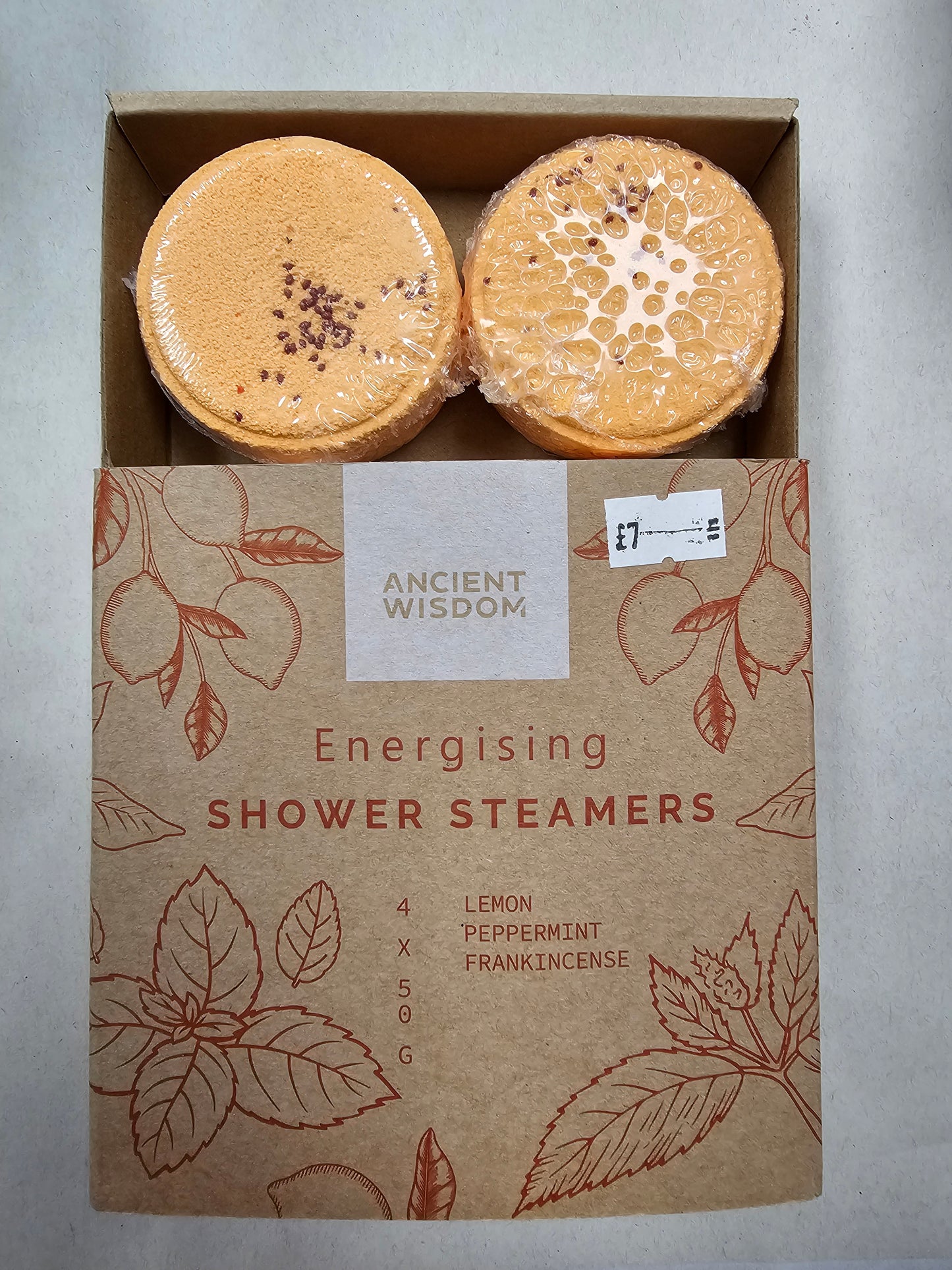 Energising Shower Steamers