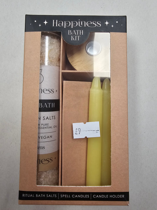 Happiness Bath salt & candle kit