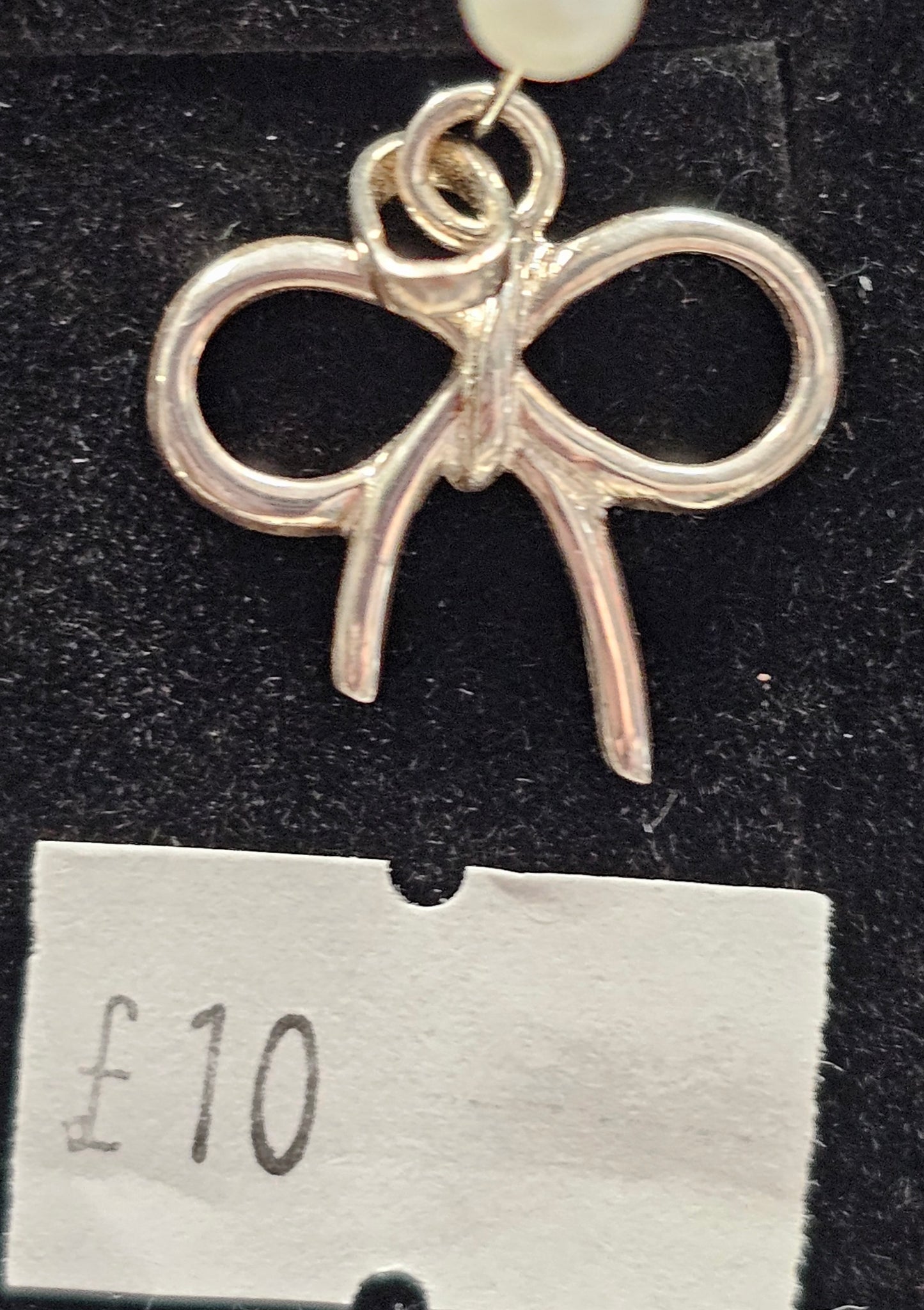 Bow 925 silver pendent