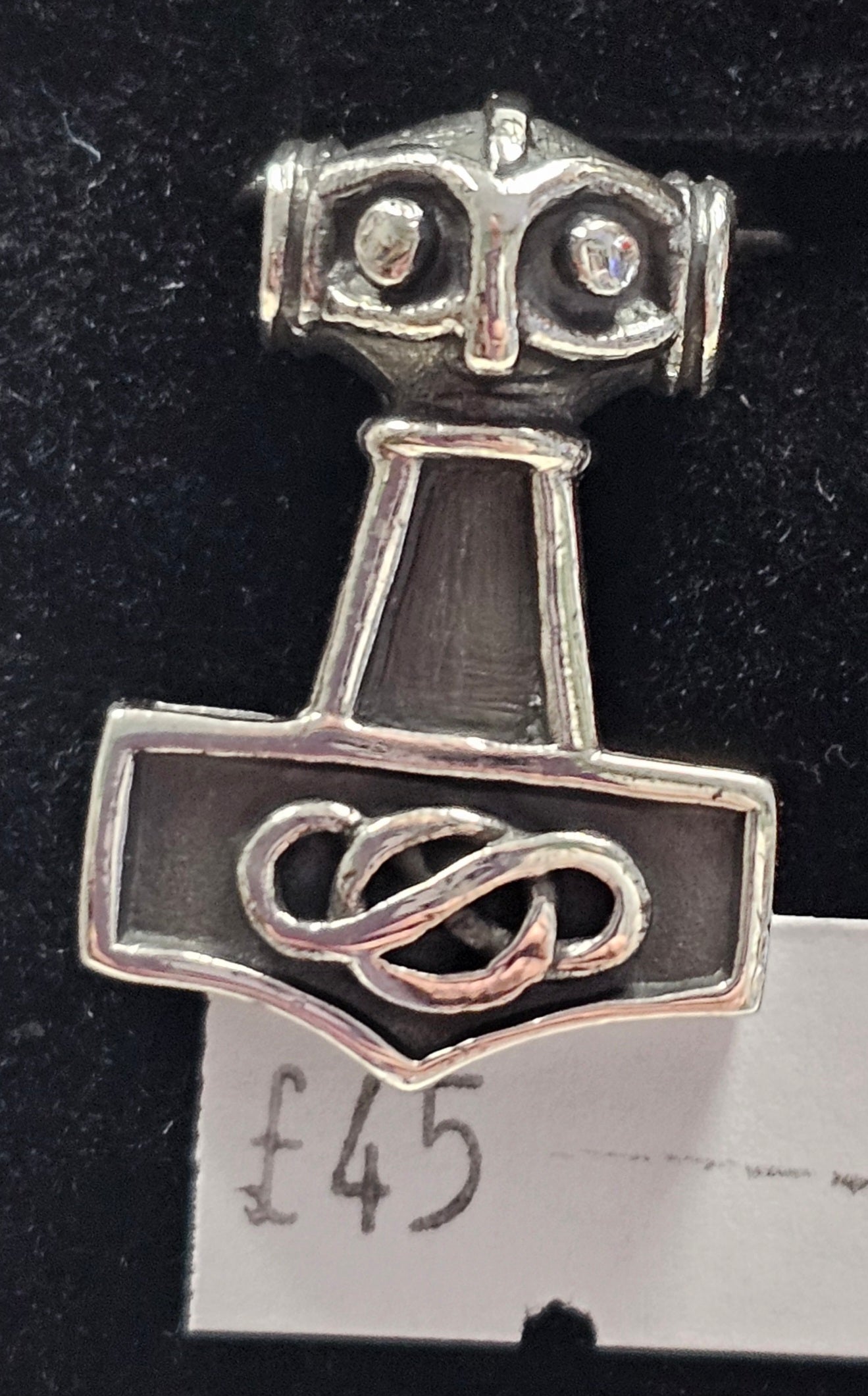 Mjolnir 925 silver pendent
