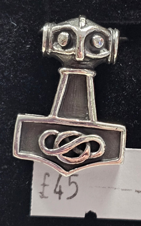 Mjolnir 925 silver pendent