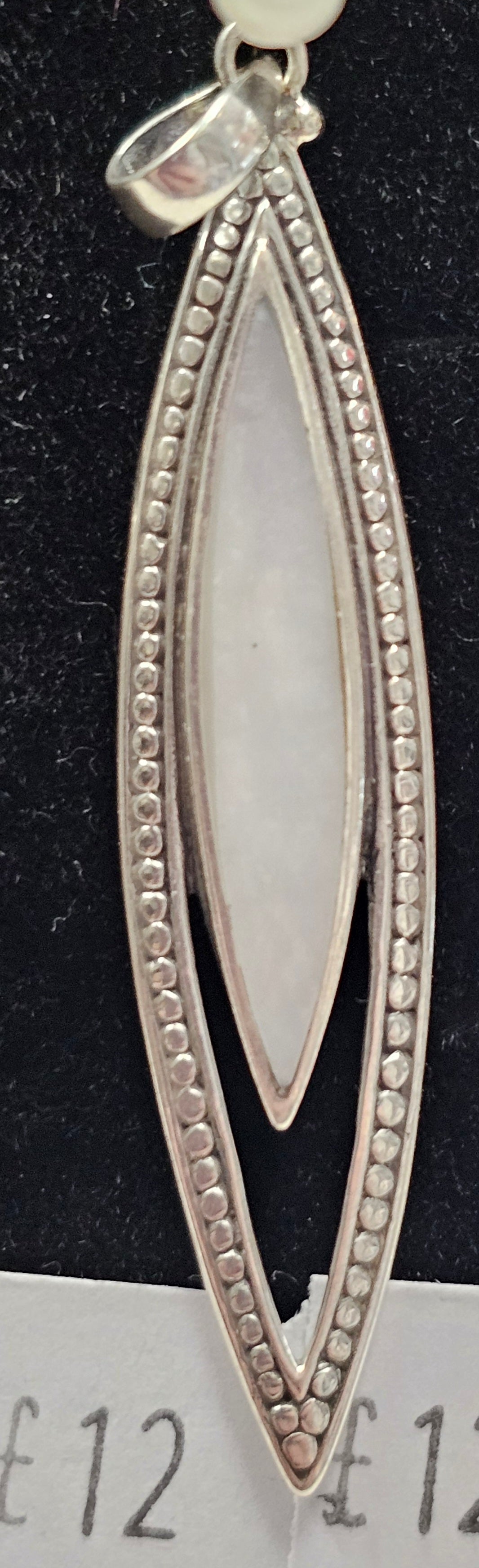 Mother of Pearl 925 silver pendent